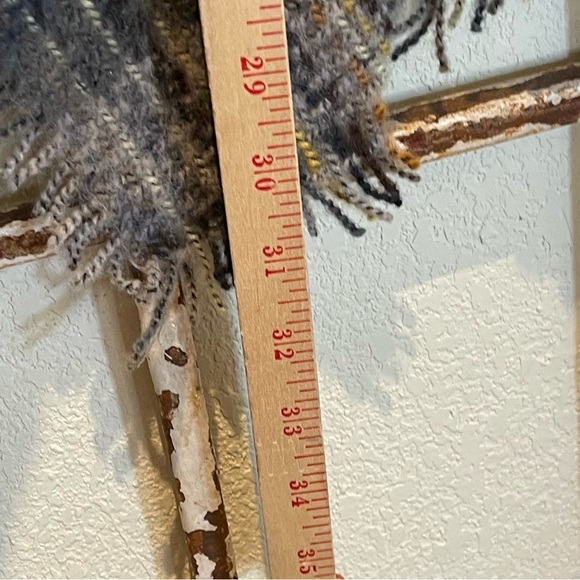 MARC NNEW YORK elegant shades of brown & gold fringe cape/poncho One Size - Picture 12 of 15